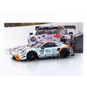 ixo 18 porsche 911 gt3 r gulf 24h spa 2020 racing cars racing gt