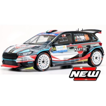 ixo 18 skoda fabia rs rally2 rallye canary island 2025 racing cars rallye