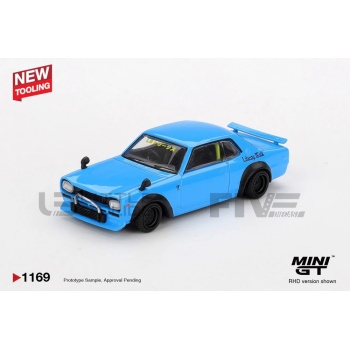 mini gt 64 nissan skyline lbworks hakosuka coupe 1969 road cars coupe