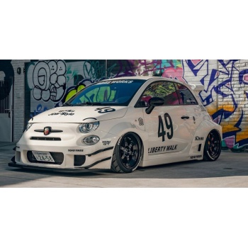solido 18 fiat 500 abarth liberty walk body kit 2025 road cars coupe