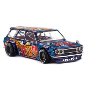 mini gt 64 datsun 510 wagon koi v1 1969 road cars coupe