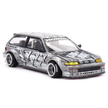 mini gt 64 honda civic (ef) kaido manga v1 1987 road cars coupe