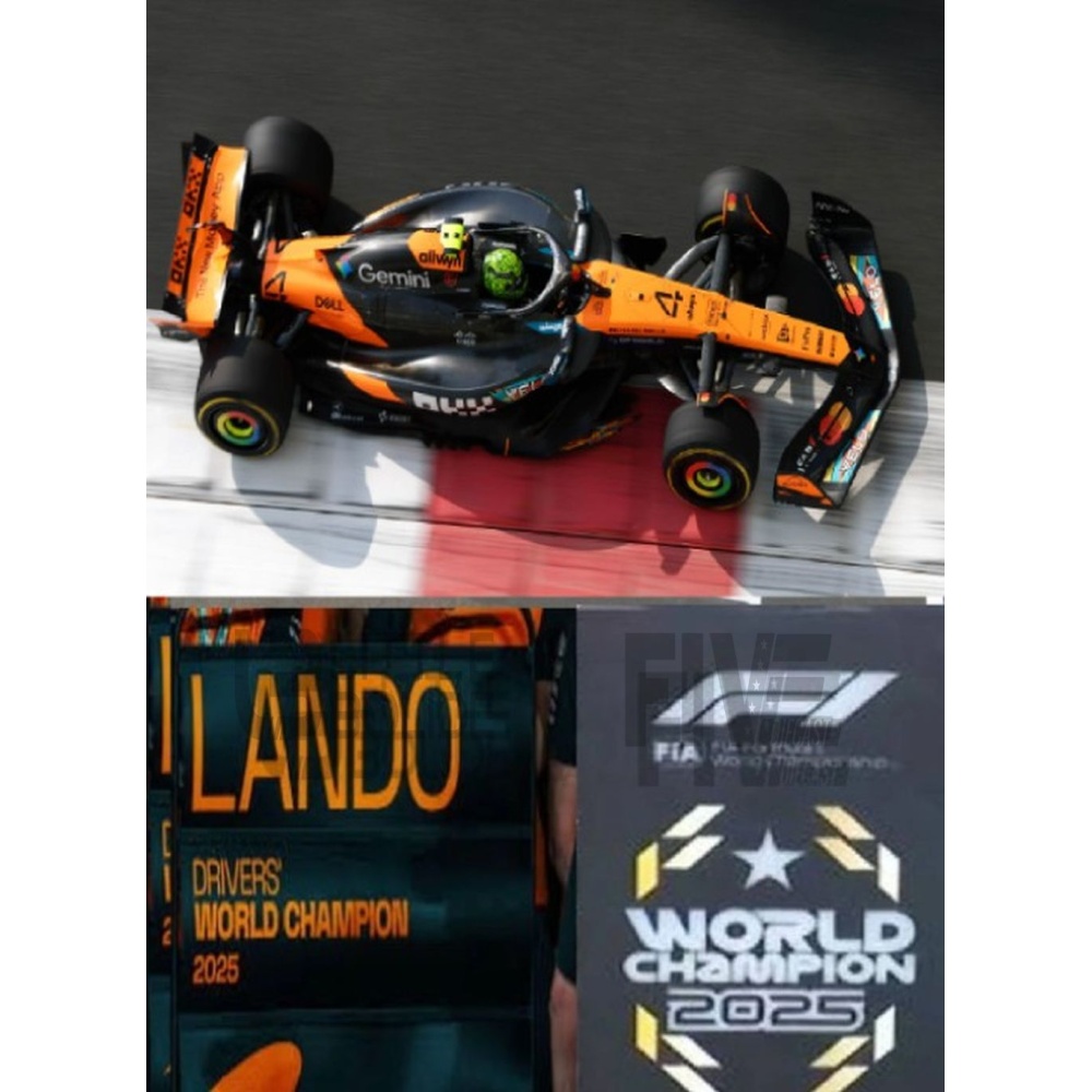 McLaren Mercedes MCL60 4 Lando Norris F1 9ème Monaco 2023 Spark 18S898