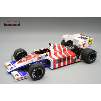 tecnomodel mythos 18 toleman tg184 portugal gp 1984 racing cars formula 1