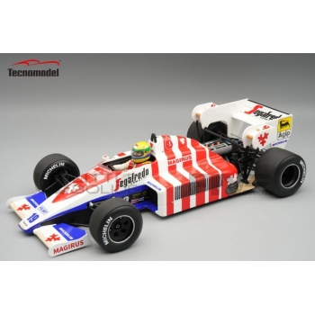 tecnomodel mythos 18 toleman tg184 portugal gp 1984 racing cars formula 1