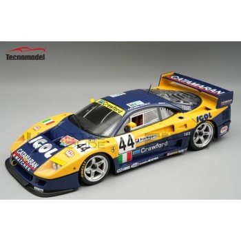 tecnomodel mythos 18 ferrari f40 lm 24h le mans 1996 racing cars le mans
