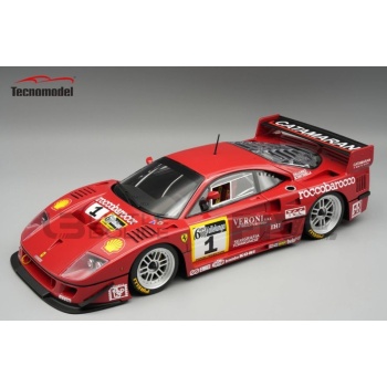 tecnomodel mythos 18 ferrari f40 lm 6h vallelunga gold cup 1996 racing cars le mans
