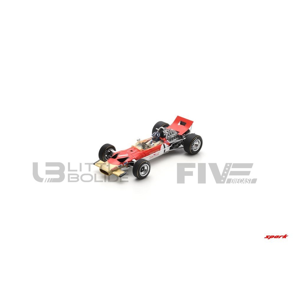 S6376 – SPARK 1/43 - LOTUS 49B - Winner Monaco GP 1969 (G. Hill