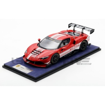 looksmart 18 ferrari 296 challenge racing cars racing gt