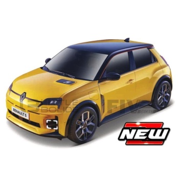 bburago 24 renault 5 etech 2024 road cars coupe