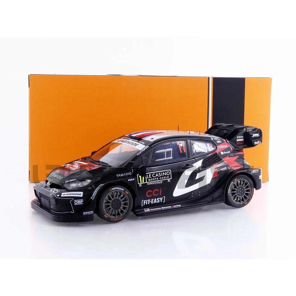 18RMC229A – IXO 1/18 - TOYOTA GR Yaris Rally1 WRC - Winner Monte