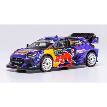 ixo 43 ford puma rally1 rallye montecarlo 2025 racing cars rallye