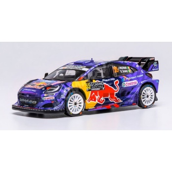 ixo 43 ford puma rally1 rallye monte carlo 2025 racing cars rallye