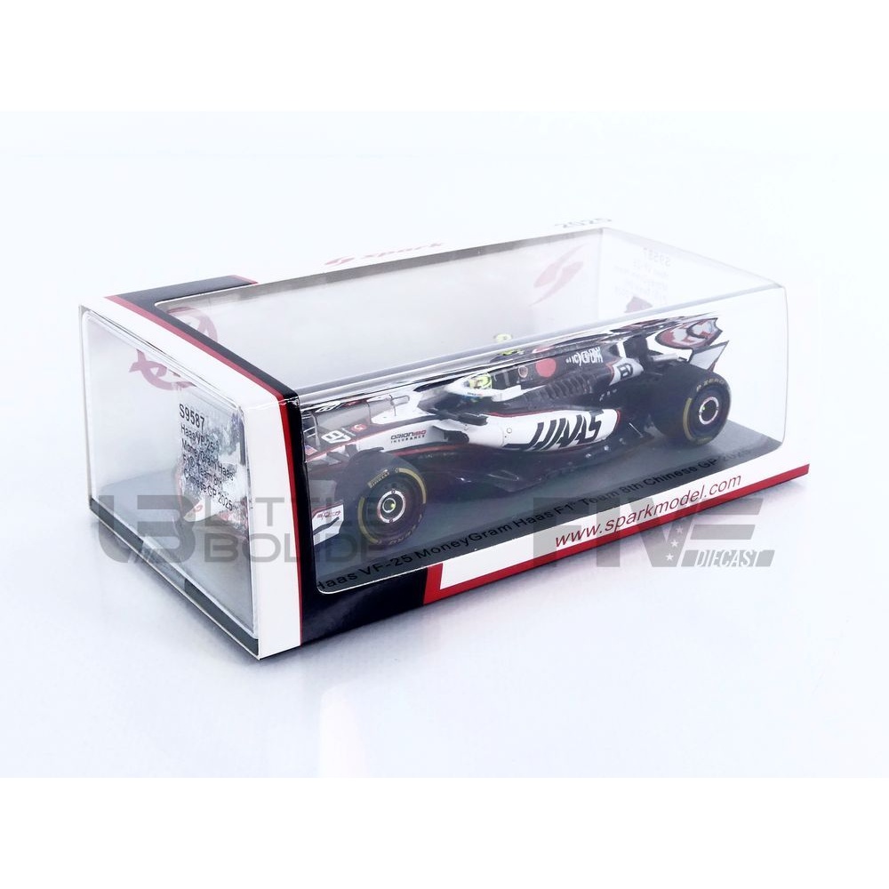 S9587 – SPARK 1/43 - HAAS F1 TEAM VF-25 - Chinese GP 2025 (O
