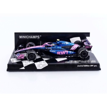 minichamps 43 alpine a525 chinese gp 2025 racing cars formula 1