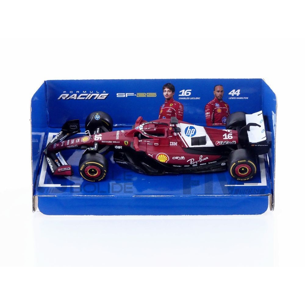 36853-L16 – BBURAGO 1/43 - FERRARI SF-25 - Season Car GP 2025 (C