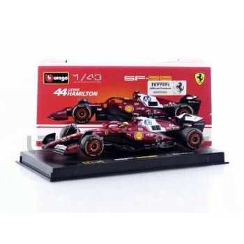 bburago 43 ferrari sf25 season car gp 2025 racing cars formula 1