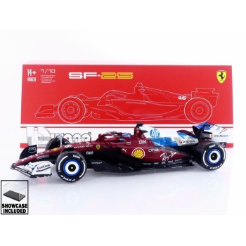 bburago 18 ferrari sf25 miami gp 2025 racing cars formula 1
