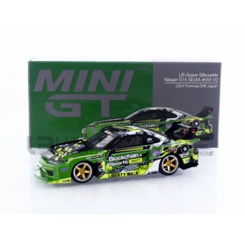 mini gt 64 nissan silvia s15 lbsuper silhouette formula drift 2024 road cars coupe