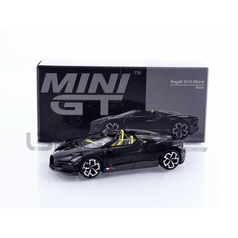 MGT01058-L – MINI GT 1/64 - BUGATTI W16 Mistral - 2024 - Five Diecast