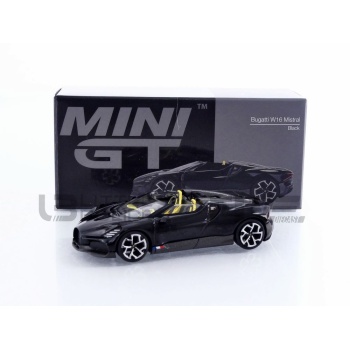 mini gt 64 bugatti w16 mistral 2024 road cars convertible