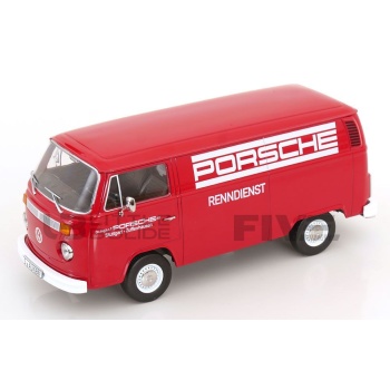 kk scale models 18 volkswagen combi t2b delivery van porsche renndienst 1972 road cars utility