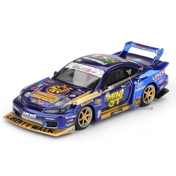 mini gt 64 nissan silvia s15 lbsuper silhouette 2025 racing cars racing gt