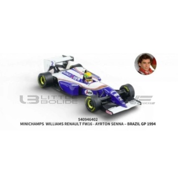 minichamps 64 williams fw16 brazilian gp 1994 racing cars formula 1