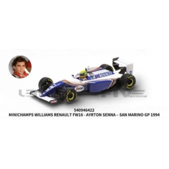 minichamps 64 williams fw16 san marino gp 1994 racing cars formula 1