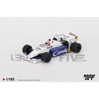 mini gt 64 toleman tg184 monaco gp 1984 racing cars formula 1