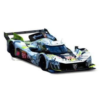 solido 18 peugeot 9x8 10h qatar 2025 racing cars prototypes