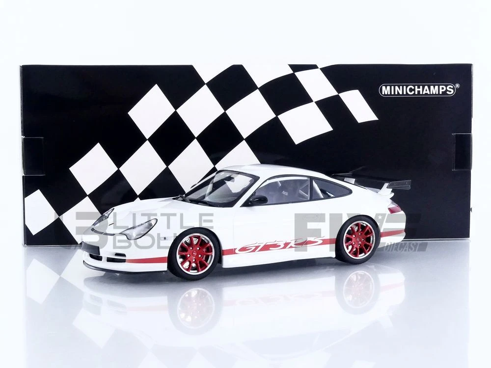 155062020 – MINICHAMPS 1/18 - PORSCHE 911 GT3 RS - 2002 - Five Diecast