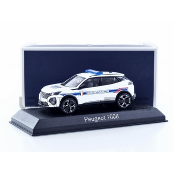 norev 43 peugeot 2008 police municipale 2024 road cars military and emergency