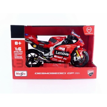 maisto 6 ducati desmosedici moto gp 2024 road cars motorcycle