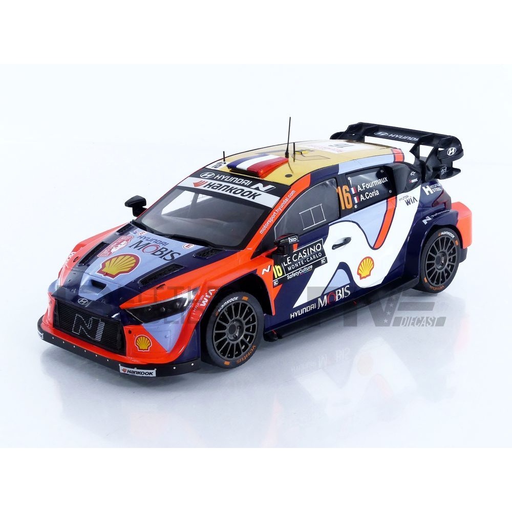 18RMC230A – IXO 1/18 - HYUNDAI i20 N Rally1 - Rallye Monte-Carlo