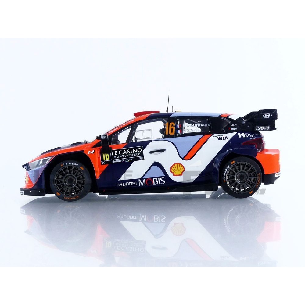 18RMC230A – IXO 1/18 - HYUNDAI i20 N Rally1 - Rallye Monte-Carlo