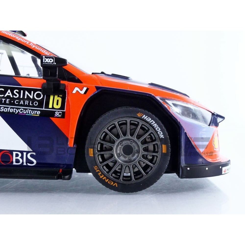 18RMC230A – IXO 1/18 - HYUNDAI i20 N Rally1 - Rallye Monte-Carlo