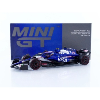 mini gt 64 racing bulls vcarb01 bahrain gp 2024 racing cars formula 1