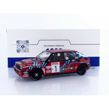 solido 18 lancia delta hf integrale rallye san remo 1989 racing cars rallye
