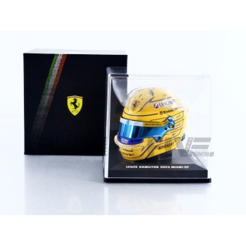 looksmart 5 casque lewis hamilton miami gp 2025 accessories mini helmets