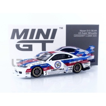 mini gt 64 nissan silvia s15 lbsuper silhouette garasdrift 2024 road cars coupe