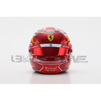 looksmart 5 casque charles leclerc abu dhabi gp 2024 accessories mini helmets