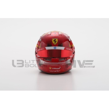 looksmart 5 casque carlos sainz abu dhabi gp 2024 accessories mini helmets
