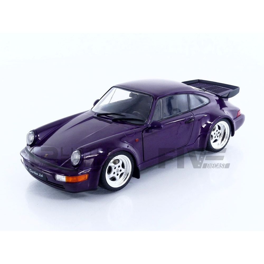 S1803412 – SOLIDO 1/18 - PORSCHE 911 (964) Turbo - 1990 - Five Diecast