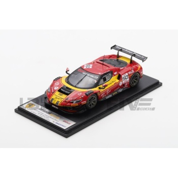 looksmart 43 ferrari 296 gt3 3rd 24h spa 2025 racing cars racing gt