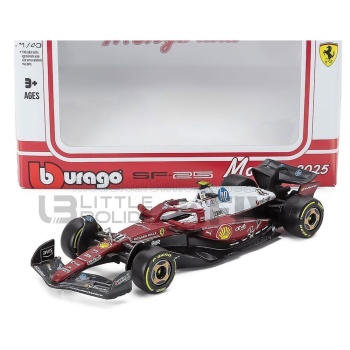 bburago 43 ferrari sf25 italian gp 2025 racing cars formula 1