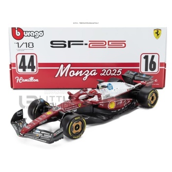 bburago 18 ferrari sf25 italian gp 2025 racing cars formula 1