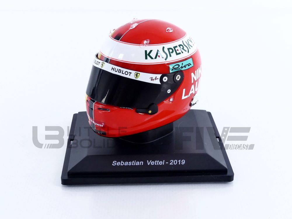 spark 5 casque sebastian vettel tribute lauda monaco gp 2019 accessories mini helmets