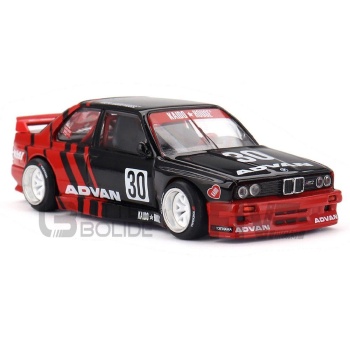 mini gt 64 bmw m3 (e30) kaido works advan 2025 racing cars racing gt
