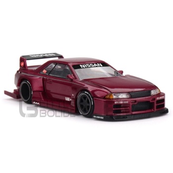 mini gt 64 nissan skyline gtr (r32) kaido works v1 1989 racing cars racing gt